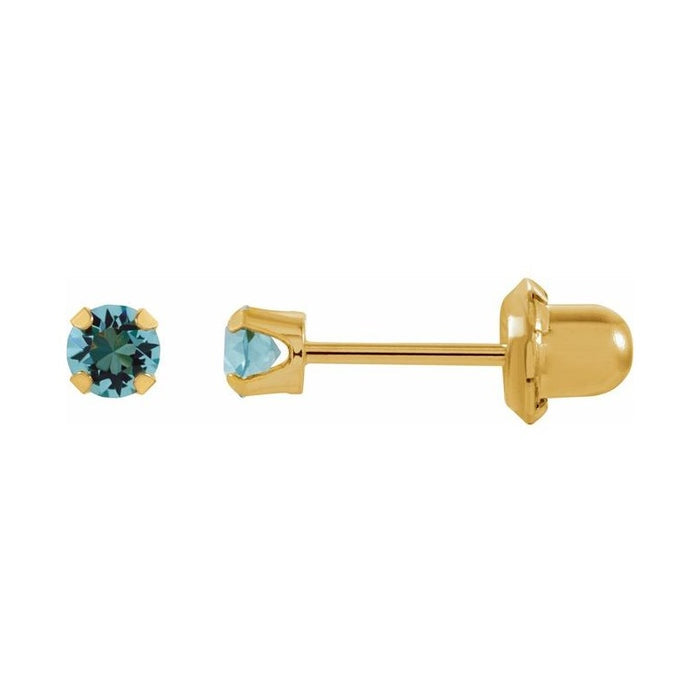 Inverness® Piercing Birthstone Stud Earrings