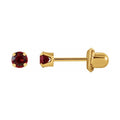 Inverness® Piercing Birthstone Stud Earrings