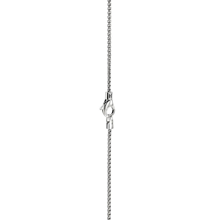 John Hardy Box Chain Necklace in Sterling Silver (22 inches and 1.6mm wide)