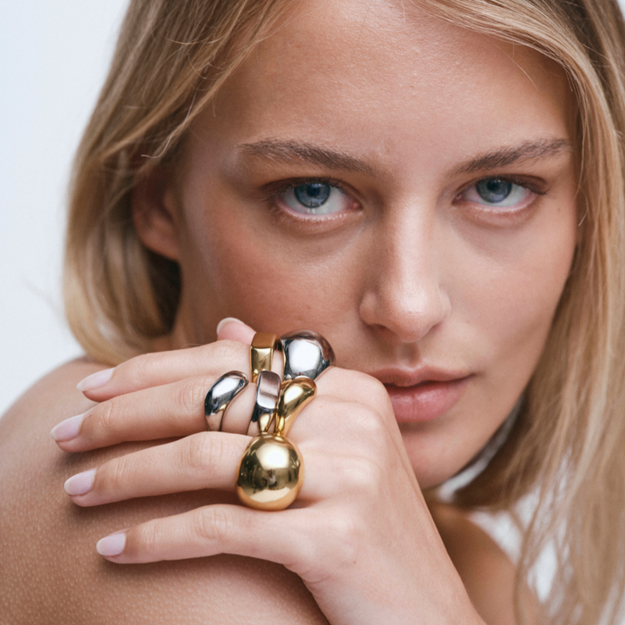 Luna Dome Ring