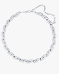 Marquise Necklace (Large) - Silver