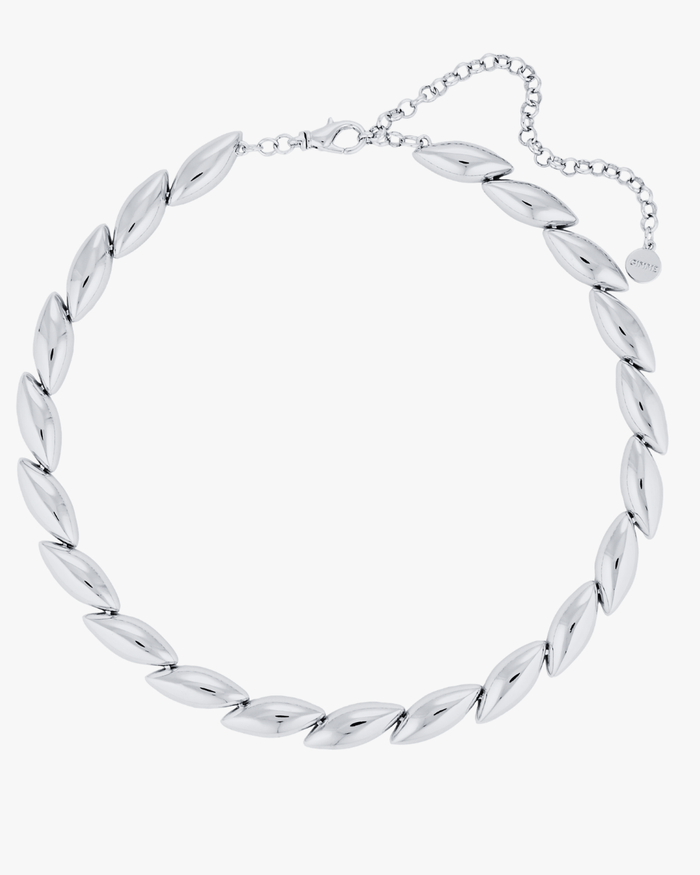 Marquise Necklace (Large) - Silver