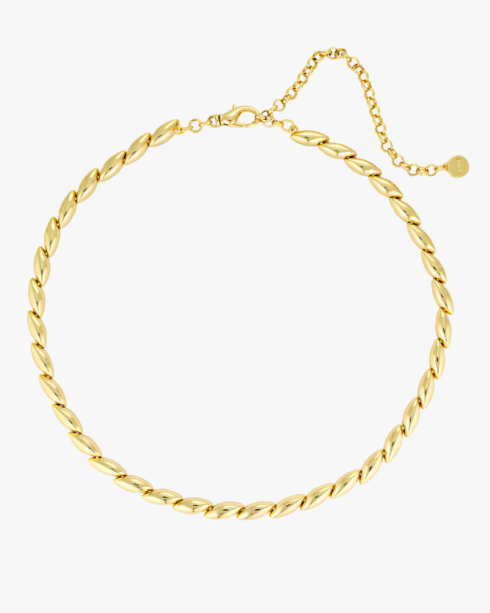 Marquise Necklace (Small) - Gold