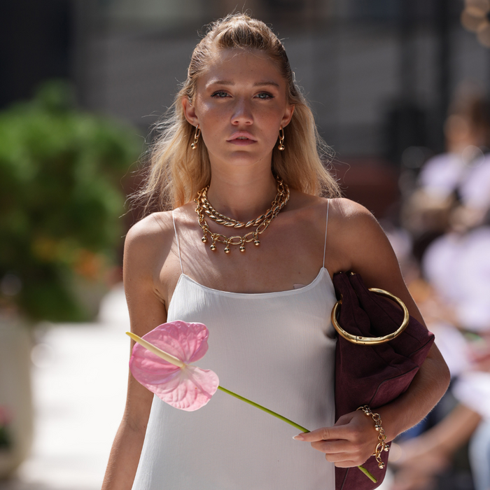 Marquise Necklace (Small) - Gold