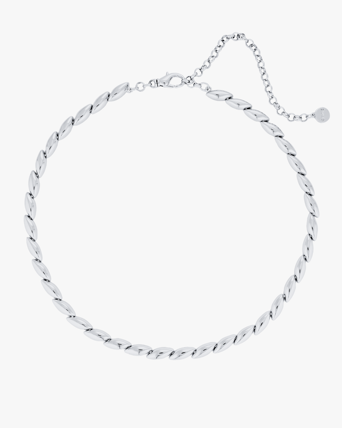 Marquise Necklace (Small) - Silver