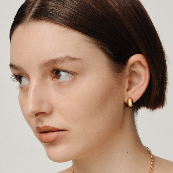 Mini Dome Studs - Gold