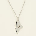 Moose in Maine Necklace in Sterling Silver