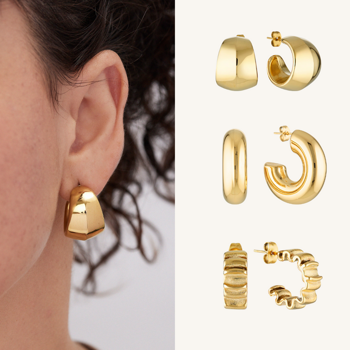 Must-Have Hoops - Gold