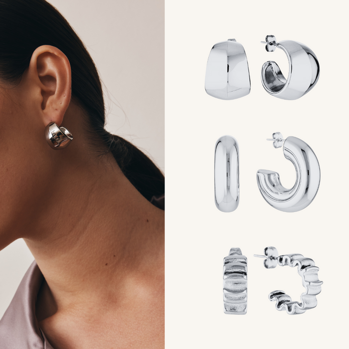 Must-Have Hoops - Silver