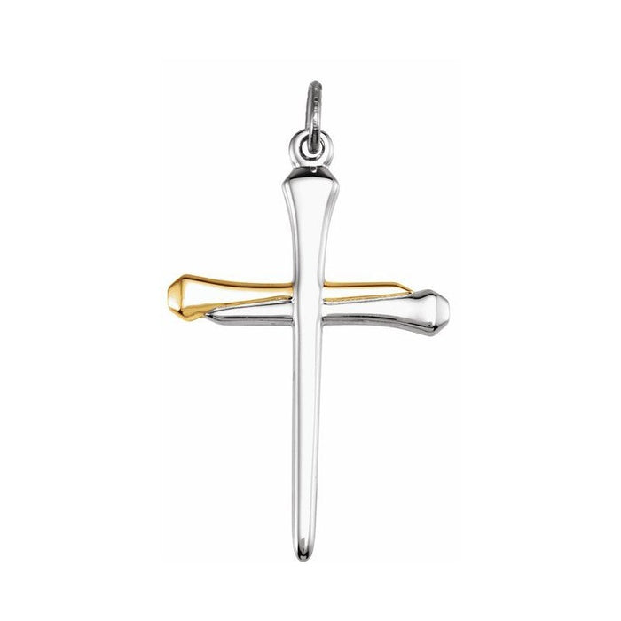 Nail Cross Necklace
