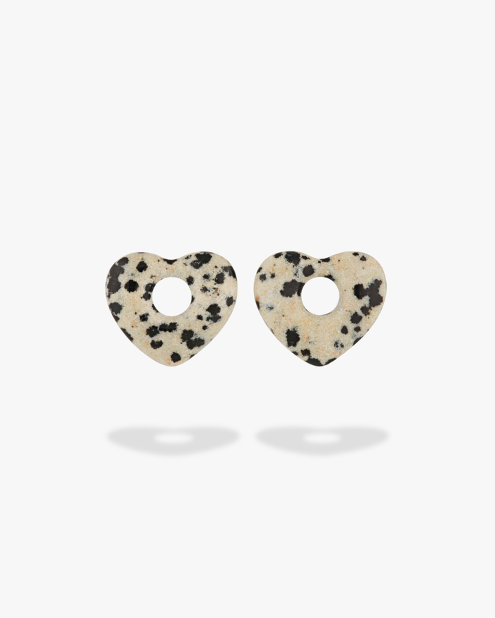 Natural Stone Heart (Charm Only)
