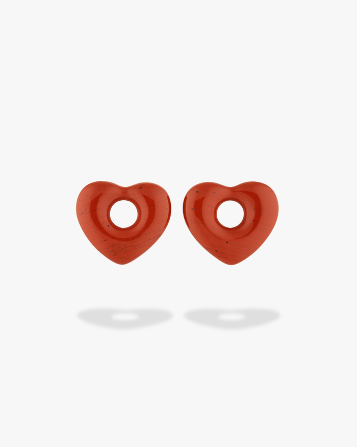 Natural Stone Heart (Charm Only)