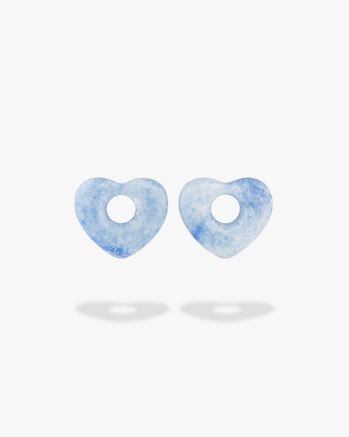 Natural Stone Heart (Charm Only)