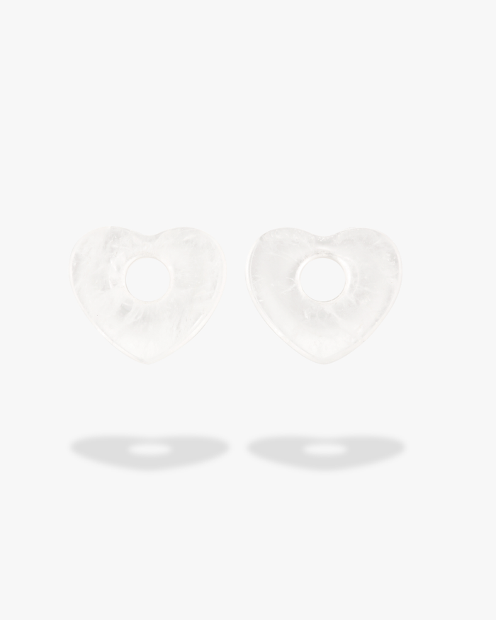 Natural Stone Heart (Charm Only)