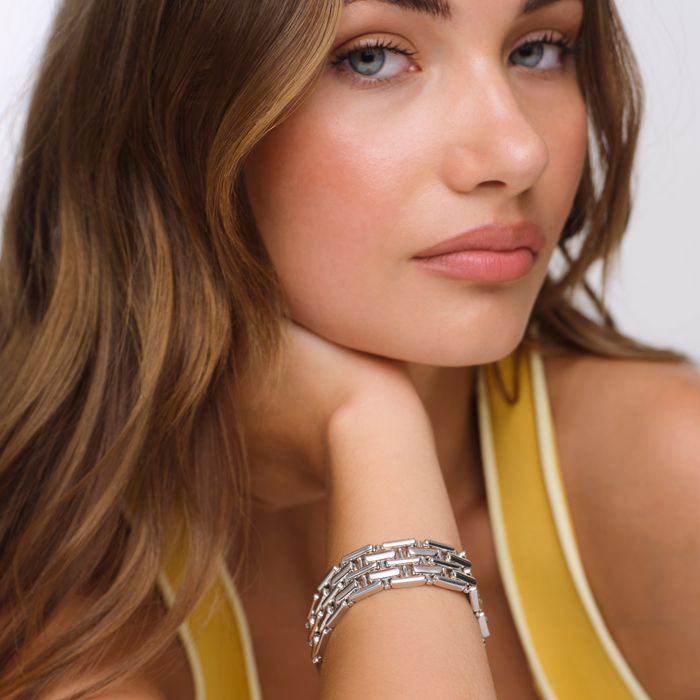 Orla Watchband Bracelet - Silver