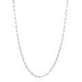 Paperclip Link Chain in Sterling Silver (24 inches)