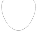 Parisian Wheat Chain in Sterling Silver (16 inches and 1.2mm wide)