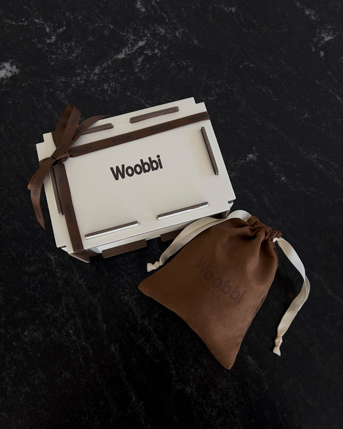 Apple Wool Bag & Keychain Charm - Woobbi