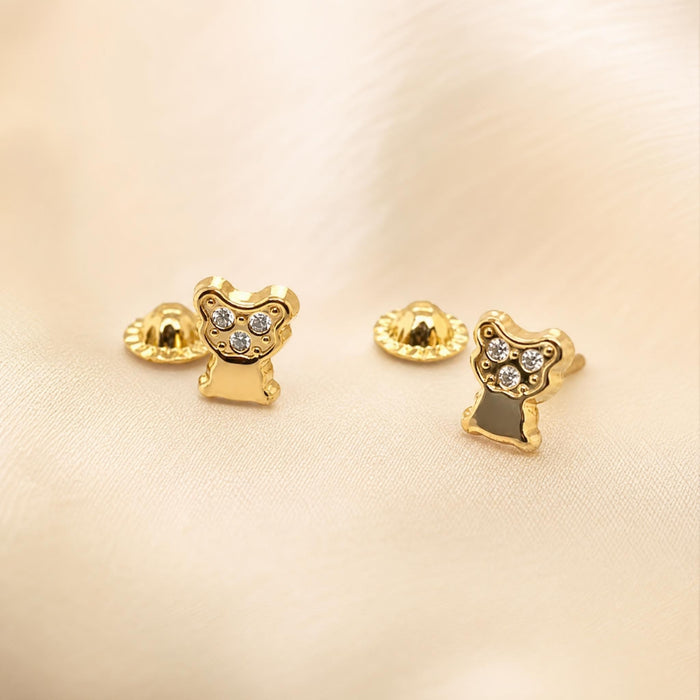 Pet Earrings in 18K Gold