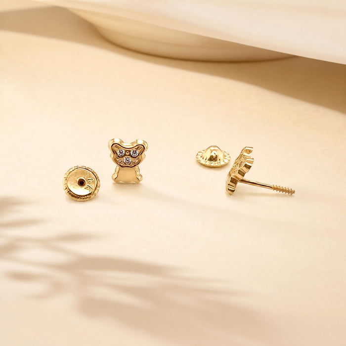 Pet Earrings in 18K Gold
