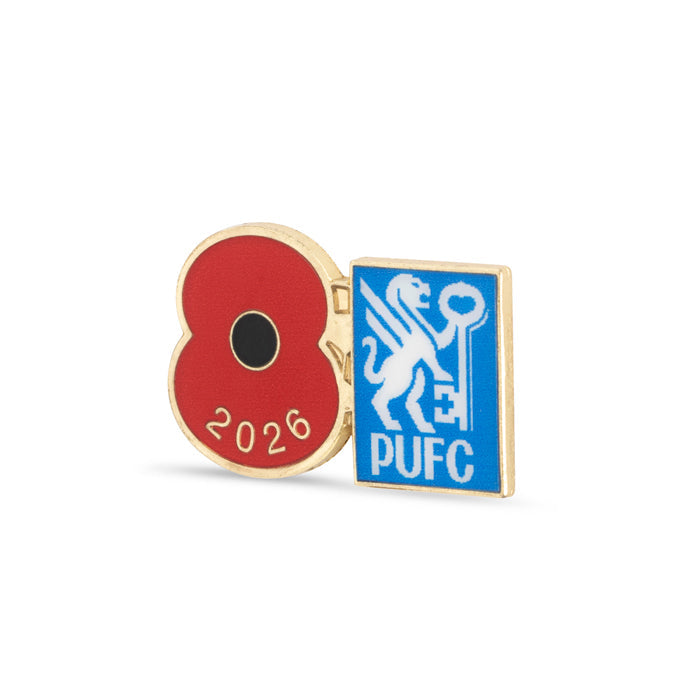 Peterborough United Poppy Football Pin 2026