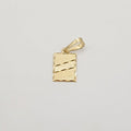 Plaquinha Filigree Pendant in 18K Gold