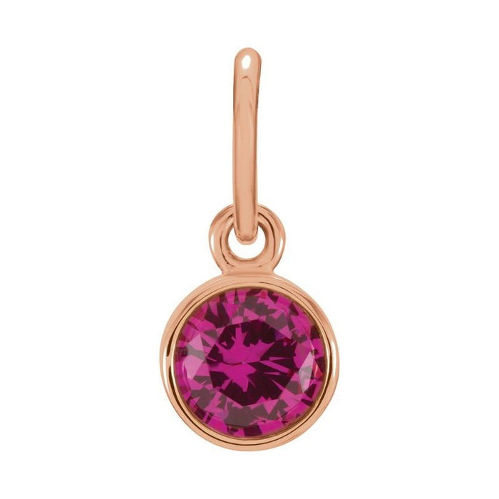 Posh Mommy® Imitation Birthstone Charm/Pendant