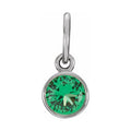 Posh Mommy® Imitation Birthstone Charm/Pendant