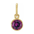 Posh Mommy® Imitation Birthstone Charm/Pendant