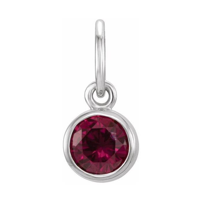 Posh Mommy® Imitation Birthstone Charm/Pendant