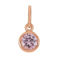 Posh Mommy® Imitation Birthstone Charm/Pendant