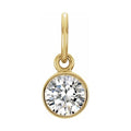 Posh Mommy® Imitation Birthstone Charm/Pendant