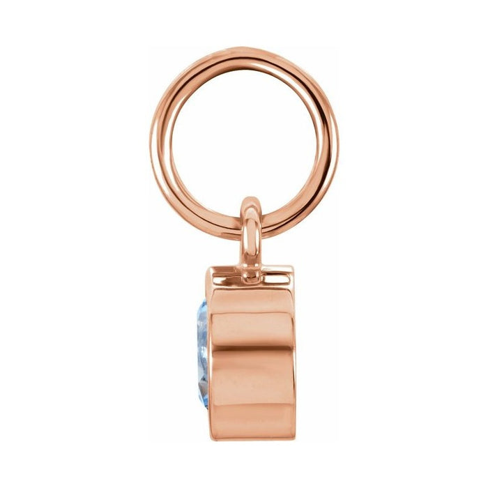 Posh Mommy® Imitation Birthstone Charm/Pendant