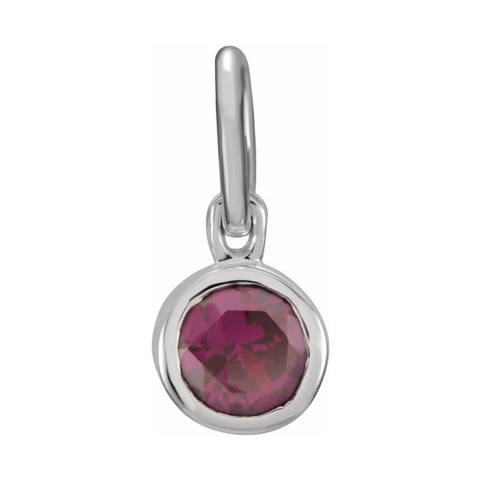 Posh Mommy® Imitation Birthstone Charm/Pendant