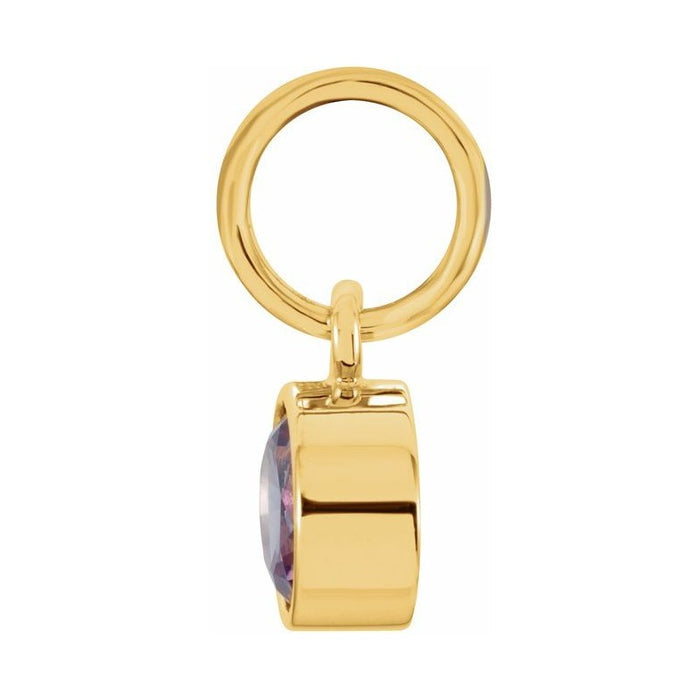 Posh Mommy® Imitation Birthstone Charm/Pendant