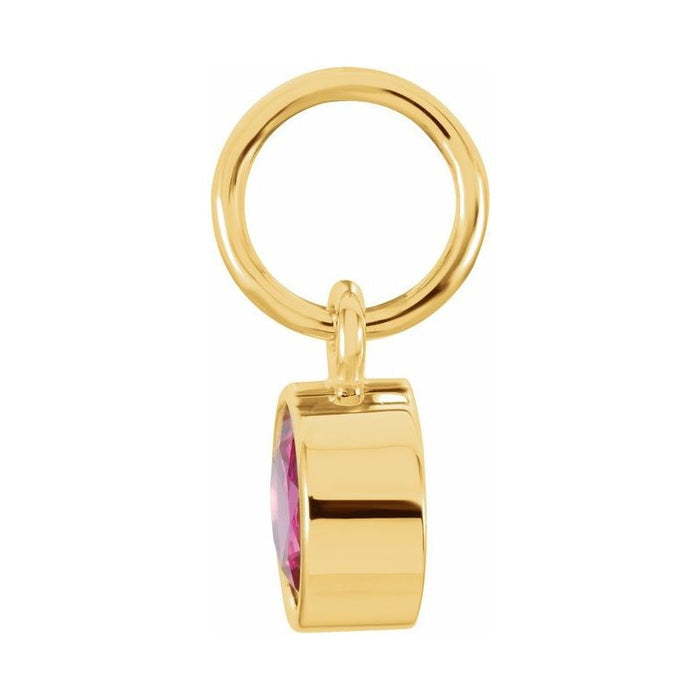 Posh Mommy® Imitation Birthstone Charm/Pendant