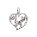 Rembrandt #1 Daughter Charm in Sterling Silver
