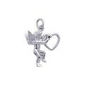 Rembrandt Angel Charm in Sterling Silver