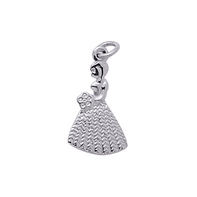 Rembrandt Bridesmaid Charm in Sterling Silver