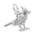 Rembrandt Cardinal Bird Charm in Sterling Silver