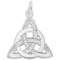 Rembrandt Celtic Circle of Life Charm in Sterling Silver
