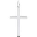 Rembrandt Cross Charm in Sterling Silver