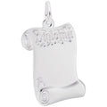 Rembrandt Diploma Charm in Sterling Silver