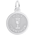 Rembrandt Holy Communion Charm in Sterling Silver