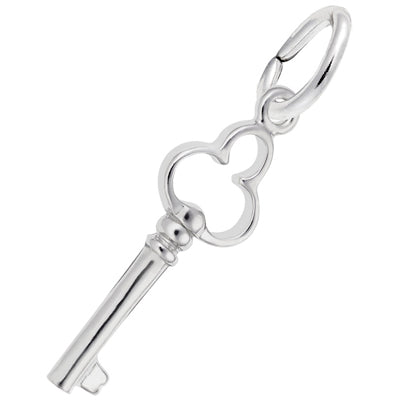 Rembrandt Key Charm in Sterling Silver