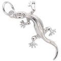 Rembrandt Lizard Charm in Sterling Silver