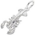 Rembrandt Lobster Charm in Sterling Silver