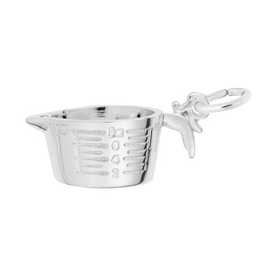 Rembrandt Measuring Cup Charm in Sterling Silver
