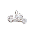 Rembrandt Motorcycle Charm in Sterling Silver