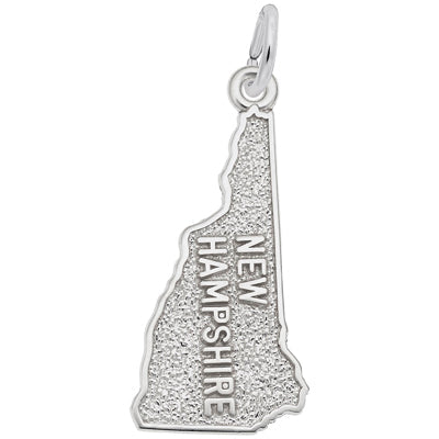 Rembrandt New Hampshire Charm in Sterling Silver